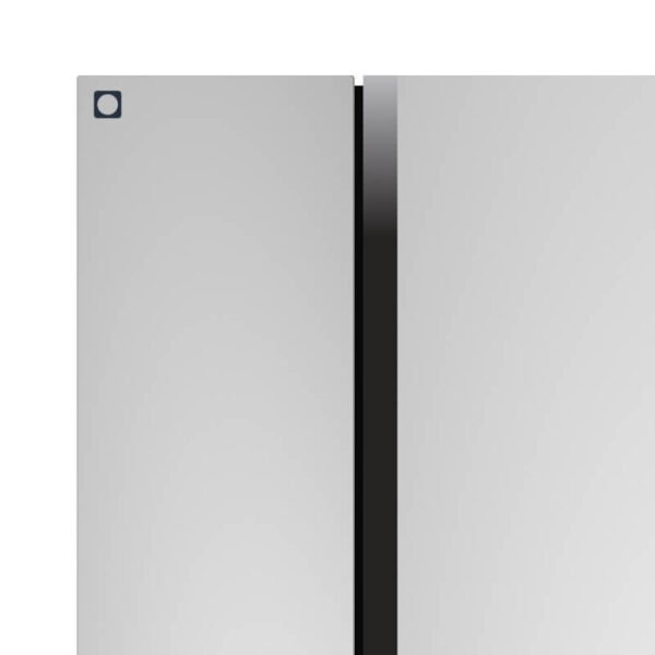 36" Side-by-Side Refrigerator and Freezer with 25 Cubic Ft. Total Capacity, Black - Gambar 3